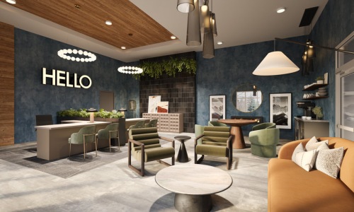 lounge area with ample seating